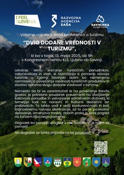 3. letna konferenca o turizmu - vabilo